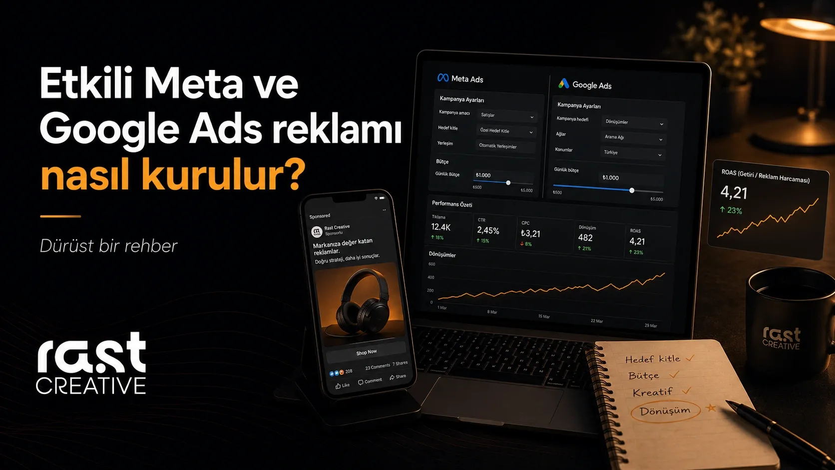 Dijital kampanya ve marka iletişimi üzerine çalışan kreatif ekip